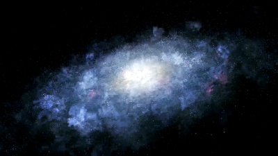 螺旋星系自旋环
