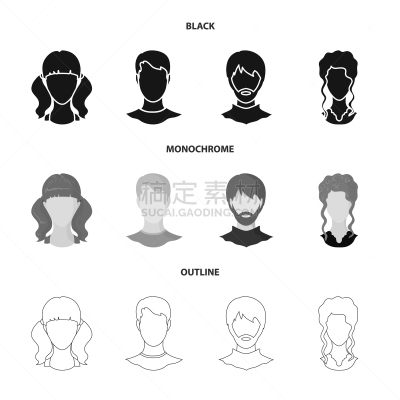 照片,计算机图标,设计师,专业人员,肖像,女人,头发,发型,金色头发,棕色头发