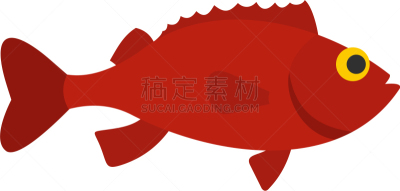 分离着色,红色,鱼类,计算机图标,自然,海产,清新,食品,图像,烹调