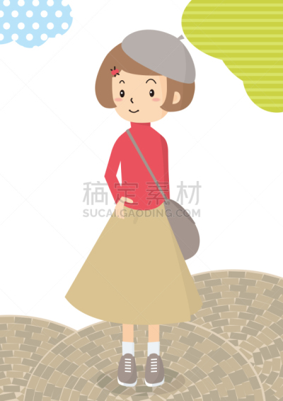 女孩,可爱的,仅日本人,一个人,鞋子,女人,儿童,日本人,植物,20到29岁
