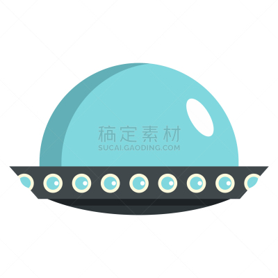 分离着色,太空船,不明飞行物,平坦的,动画片,太空交通工具,秘密,未知的事物,幻想,飞
