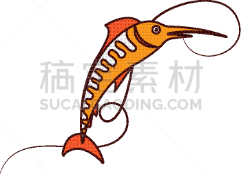分离着色,鱼钩,图标,闪亮的,金属,金属质感,设备用品,矢量,深海鮟鱇,标志