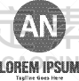 极简构图,品牌名称,文字,平衡折角灯,信函,创造力,疤,形状,几何形状,设计