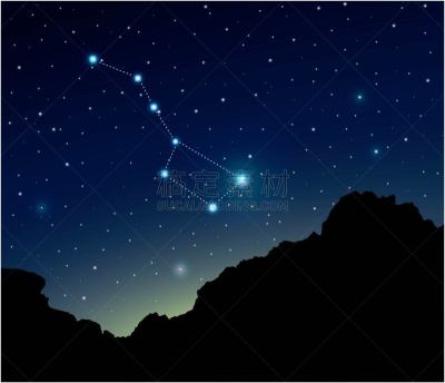 星座,大熊座,秘密,暗色,景观设计,壁纸,自然美,背景,天空,绘画插图