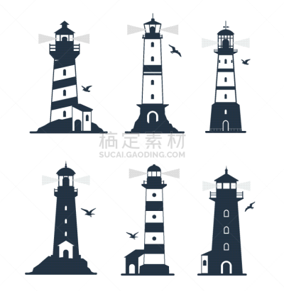灯塔楼,海洋,多样,标签,船,品牌名称,海岸线,希望,复古