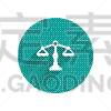 分离着色,白色,长的,秤,图标,商务
