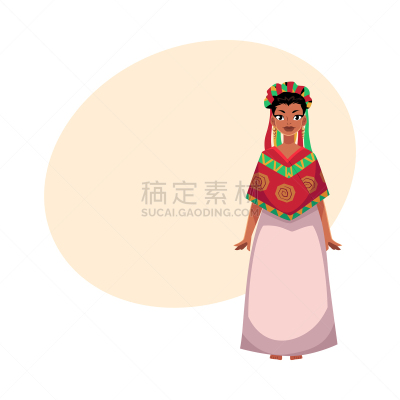 国内著名景点,墨西哥,毛织巾,女人,服装店,传统,披肩,长度,肖像,赤脚
