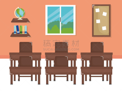 教室,景象,木制,知识,图像,矢量,教育,设计,建造,教