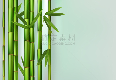 绿色,象鼻,竹,背景,清新,草,风水,植物,写实