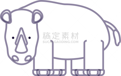 犀牛,分离着色,白色,自然,动物园,斑马,条纹,非洲,热带雨林,野生动物