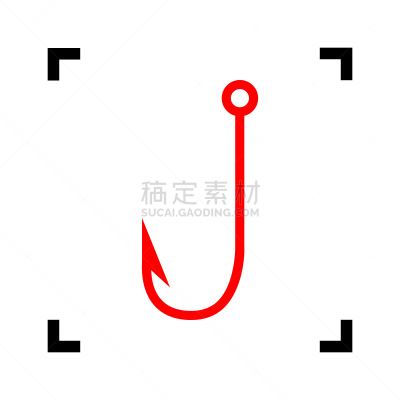 红色,鱼钩,标志,计算机图标,商务,钢铁,细毛纤维,设备用品,蜘蛛网,剪影