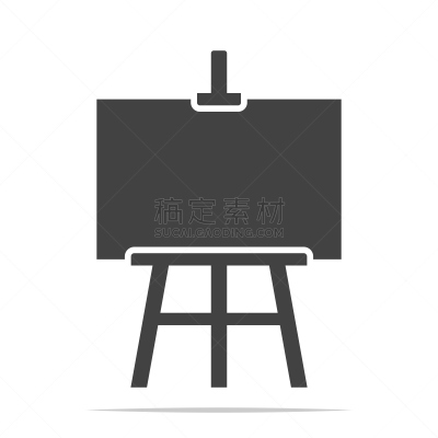 画布,计算机图标,矢量,画架,分离着色,符号,背景分离,透明,图像,艺术