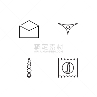 轮廓,直的,计算机图标,矢量,标志,石洞壁画,丁字裤