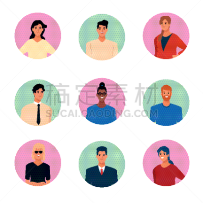 动画片,青年人,男孩,商务,人,男人,肖像,图像,女人,违约