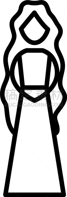 高雅,婚姻,女人,计算机图标,线条,矢量,浪漫,庆祝,爱,设计