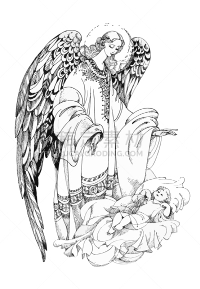 自然美,天使,翅膀,白色背景,男孩,可爱的,白色,复活节,脆弱,图像