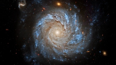   NASA电影收藏-NGC 1309螺旋星系。