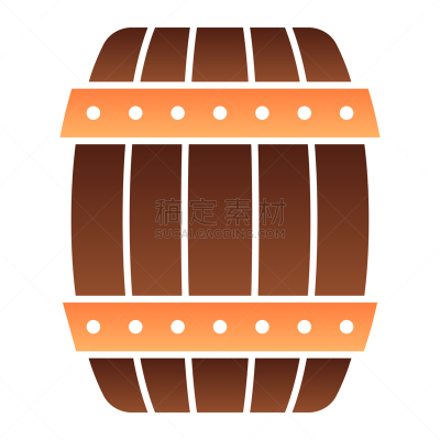 桶,木制,彩色图片,符号,比尔,平坦的,图标,饮料,含酒精饮料,复古