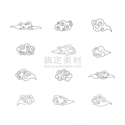 云,模板,品牌名称,图像,矢量,可爱的,传统,贺卡,中秋节,边框