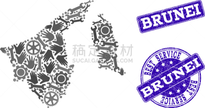 文莱,肮脏的,水印,生锈的,发狂的,自然地理,构图,服务