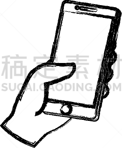 技术,移动式,白色,触摸屏,概念,图像,网络空间,小的,手机,拿着