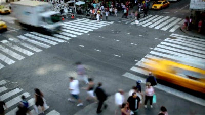 纽约市的十字路口