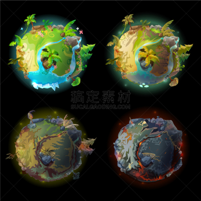行星,漫画,式样,鸡尾酒,信息图表,幻想,太空,图像,布置,收集