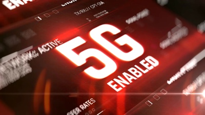 在设备上启用5G，更快的网络，超高速移动互联网连接