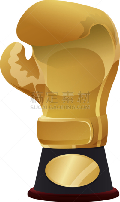 拳击,奖杯,分离着色,黄金,运动,杯,图像