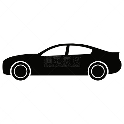 汽车,计算机图标,侧面视角,掀背车,背景分离,交通,迅速,轿车,交通方式,现代