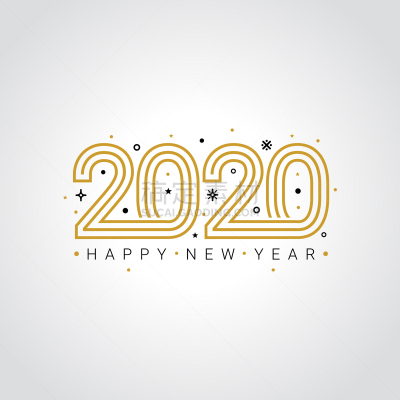 2020,新年前夕,商务,雪,模板,节日,图像特效,礼物,分离着色,问候