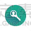 分离着色,白色,放大镜,计算机图标,商务,焦点,搜寻,采访,选择