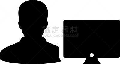 人,计算机图标,男性,显示器,商务,计算机,外包,工程师,技术,分娩