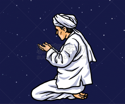 斋月祝福,星星,人,男人,夜晚,白色,丰富,灵性,祈祷,点燃