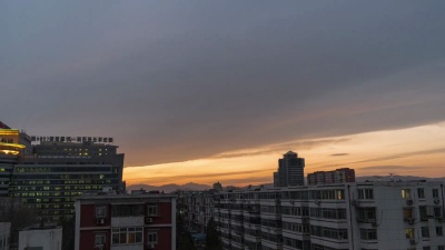 T/L WS HA ZO住宅区，日夜过渡/中国北京