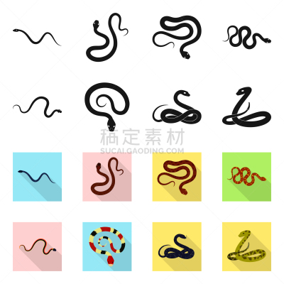 哺乳纲,危险,分离着色,一个物体,符号,越南,螺线,蛇,动物,布置