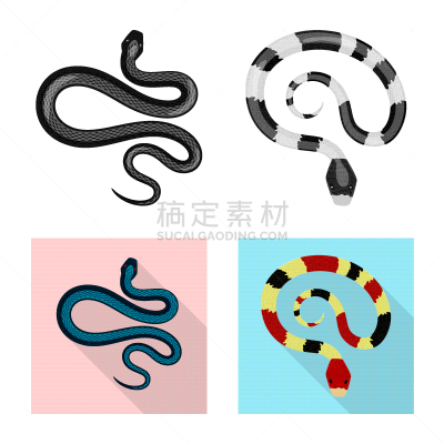 哺乳纲,危险,分离着色,符号,一个物体,螺线,蛇,动物,两栖纲