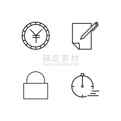 商务,轮廓,计算机图标,极简构图,压力,倒计时,钢铁,钟,布置,改进