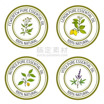 标签,香熏油,柠檬,肉豆蔻,清新,华贵,自然美,芳香疗法,精华液,布置