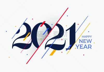 模板,矢量,日历,新年前夕,绘画插图,2021,字体,设计