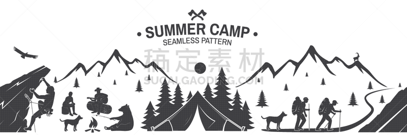 四方连续纹样,夏令营,绳子,家庭,野生动物,食品,童子军协会,壁纸,休闲,烹调