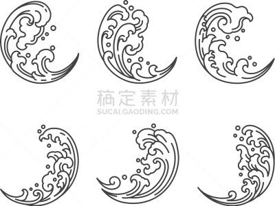 品牌名称,波浪,高雅,泰国,华丽的,传统,商务,清新