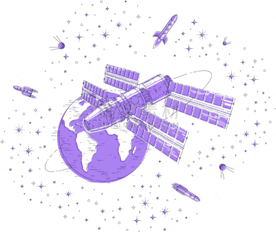 地球形,轨道运行,空间站,太空交通工具,太空船,国际空间站,直的,云,技术,沟通