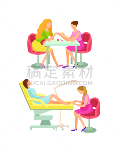 发型屋,spa美容,修指甲,矢量,健康保健,专业人员,华贵,医疗流程,一个人,健康