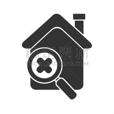 分离着色,房屋,迅速变焦效果,公寓,商务,房屋建设,概念,图像,矢量,搜寻