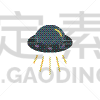 太空船,不明飞行物,太空,图标,太空交通工具,秘密,可爱的,茶碟,技术,诱拐者