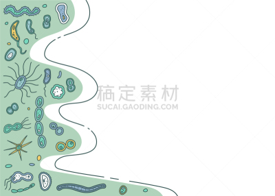 细菌,绿色,酸,不卫生的,恶作剧,时髦的,构图,生病,收集