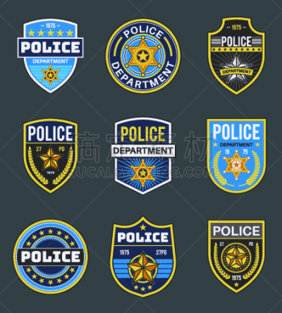 安全,证章,品牌名称,警官,标签,护林员,星形,矢量,警长