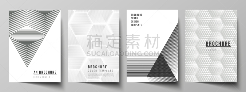 几何形状,传单,现代,背景,报告,小册子,三角形,高雅,矢量