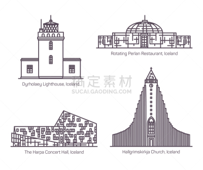 建筑,冰岛国,分界线,城堡,名声,现代,古董,餐馆